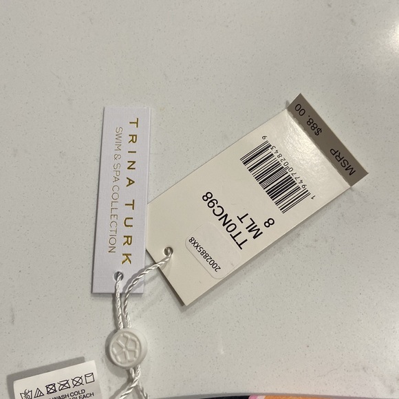 Trina Turk Nazare Bikini Bottom NWT size 8 ❤️‍🔥 - Picture 2 of 11